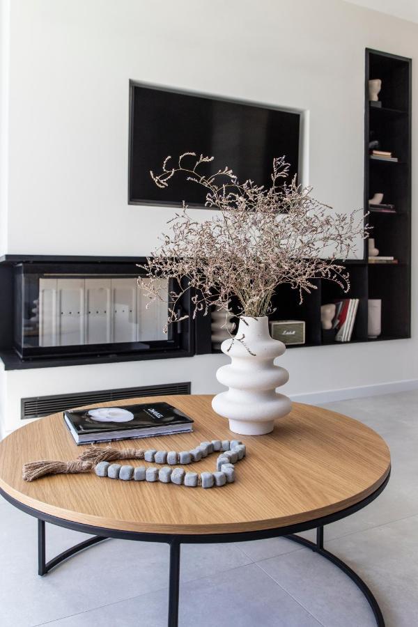 Ikies 3 Modern Eco-Friendly Private Seaview Signature Villas With A Pool Volos Bagian luar foto