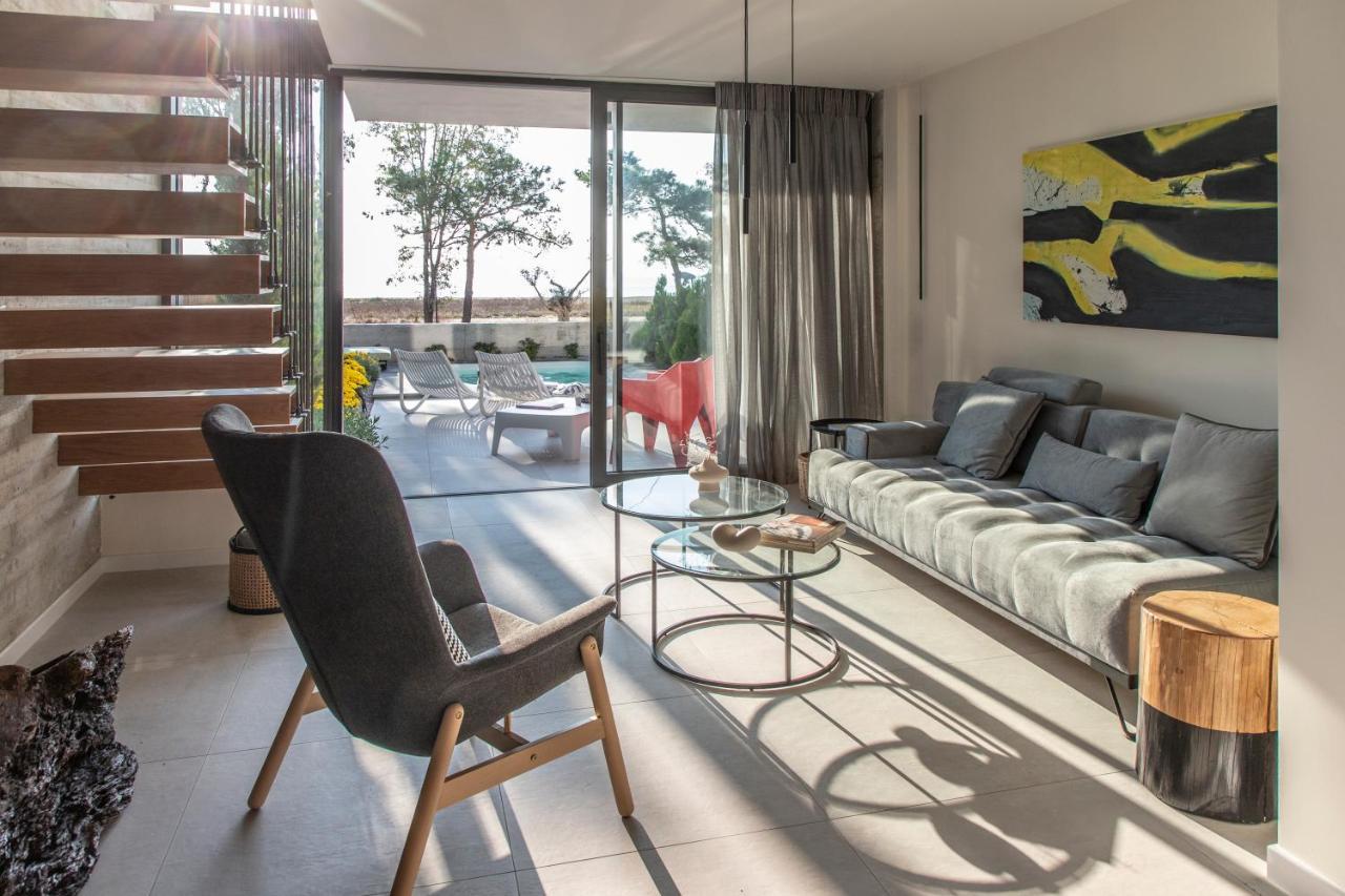 Ikies 3 Modern Eco-Friendly Private Seaview Signature Villas With A Pool Volos Bagian luar foto