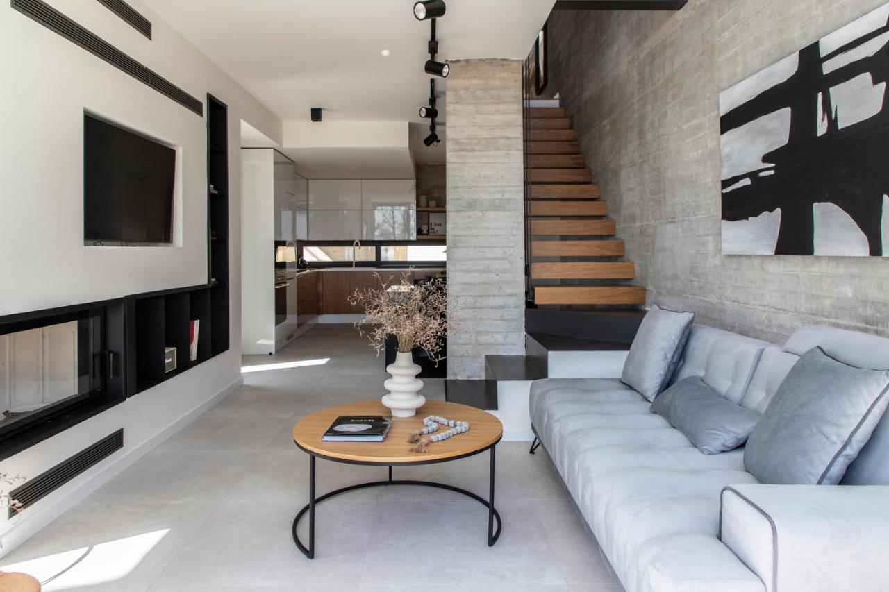 Ikies 3 Modern Eco-Friendly Private Seaview Signature Villas With A Pool Volos Bagian luar foto