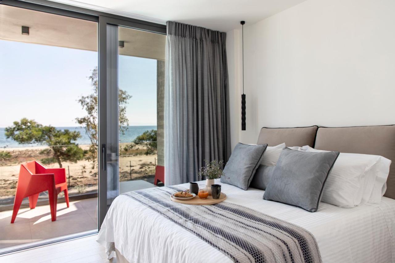 Ikies 3 Modern Eco-Friendly Private Seaview Signature Villas With A Pool Volos Bagian luar foto